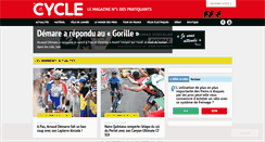 Desktop Screenshot of lecycle.fr