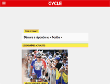 Tablet Screenshot of lecycle.fr